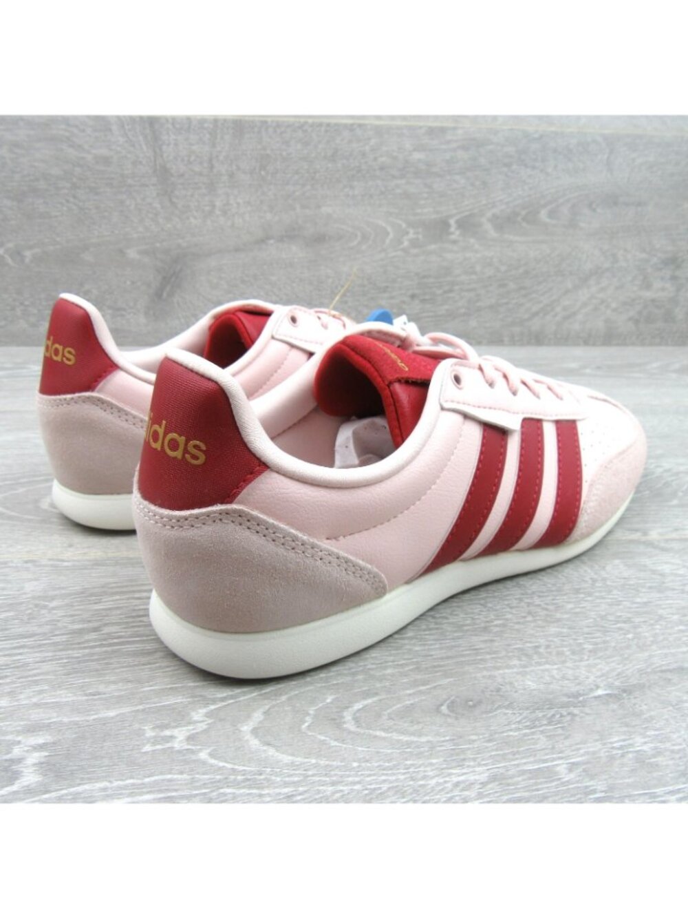 Adidas Barreda Lo Shoes Womens Size 7 Sandy Pink Team Victory Red NEW - Picture 8 of 16